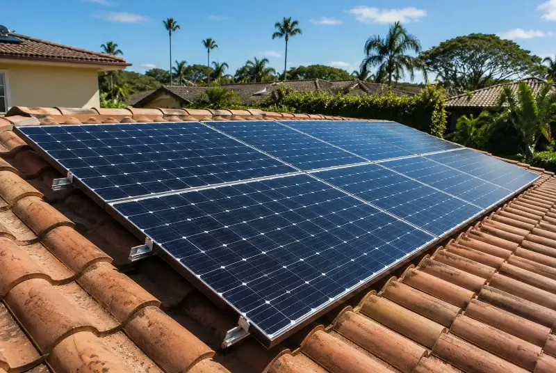 Installation de panneaux solaires à Belvis